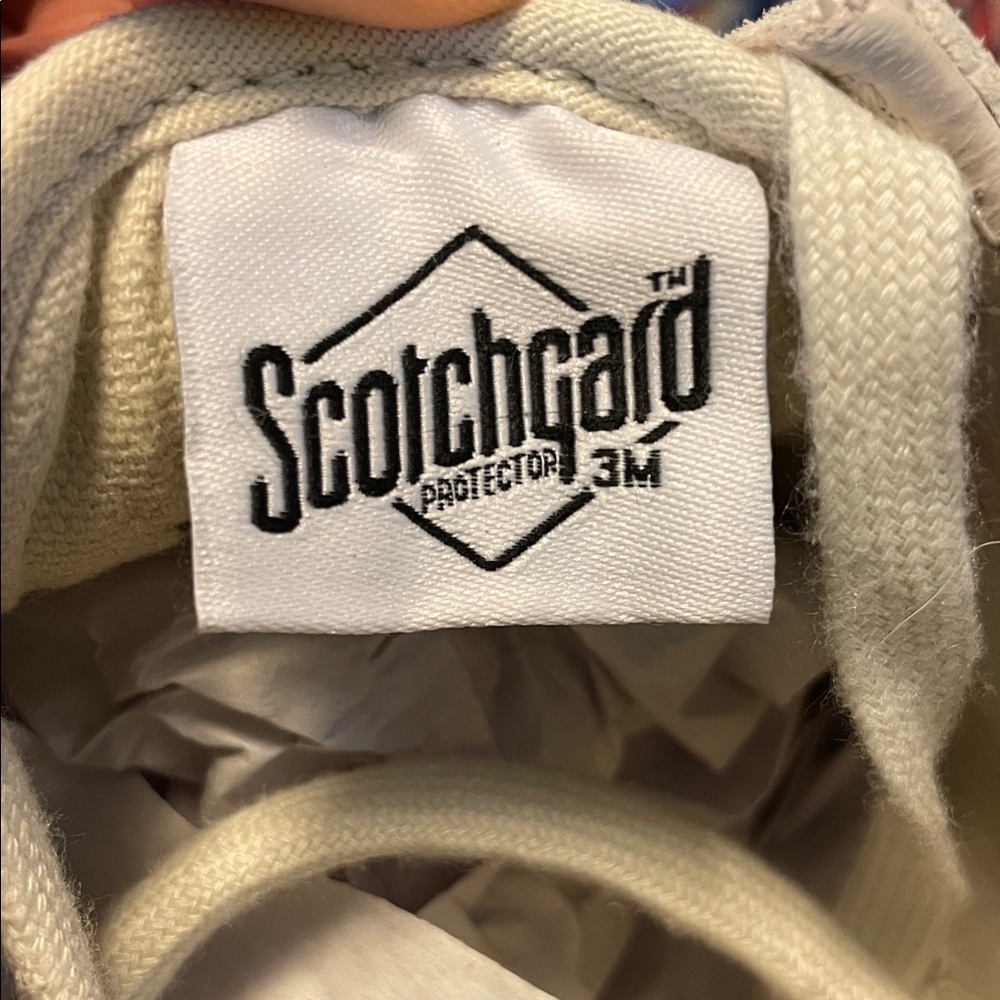 Vans Old Skool All Suede Sneakers in Cream w/ Scotchgard - Picture 9 of 9